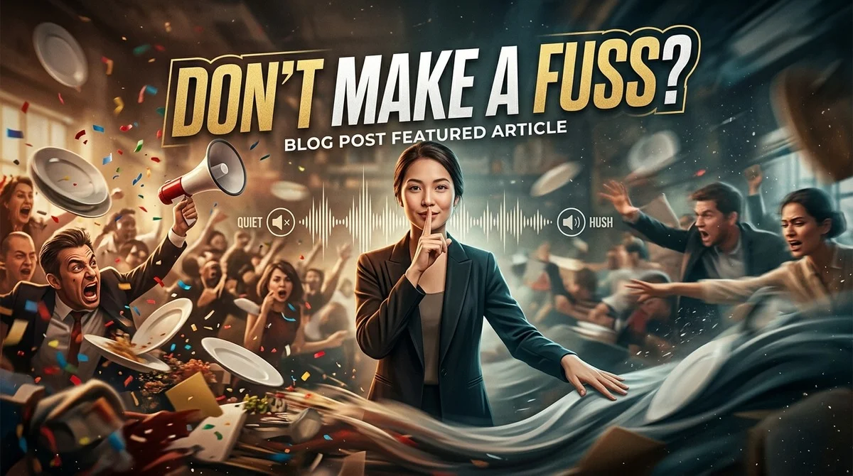 other-terms-for -don't-make-a-fuss-meaning-synonyms