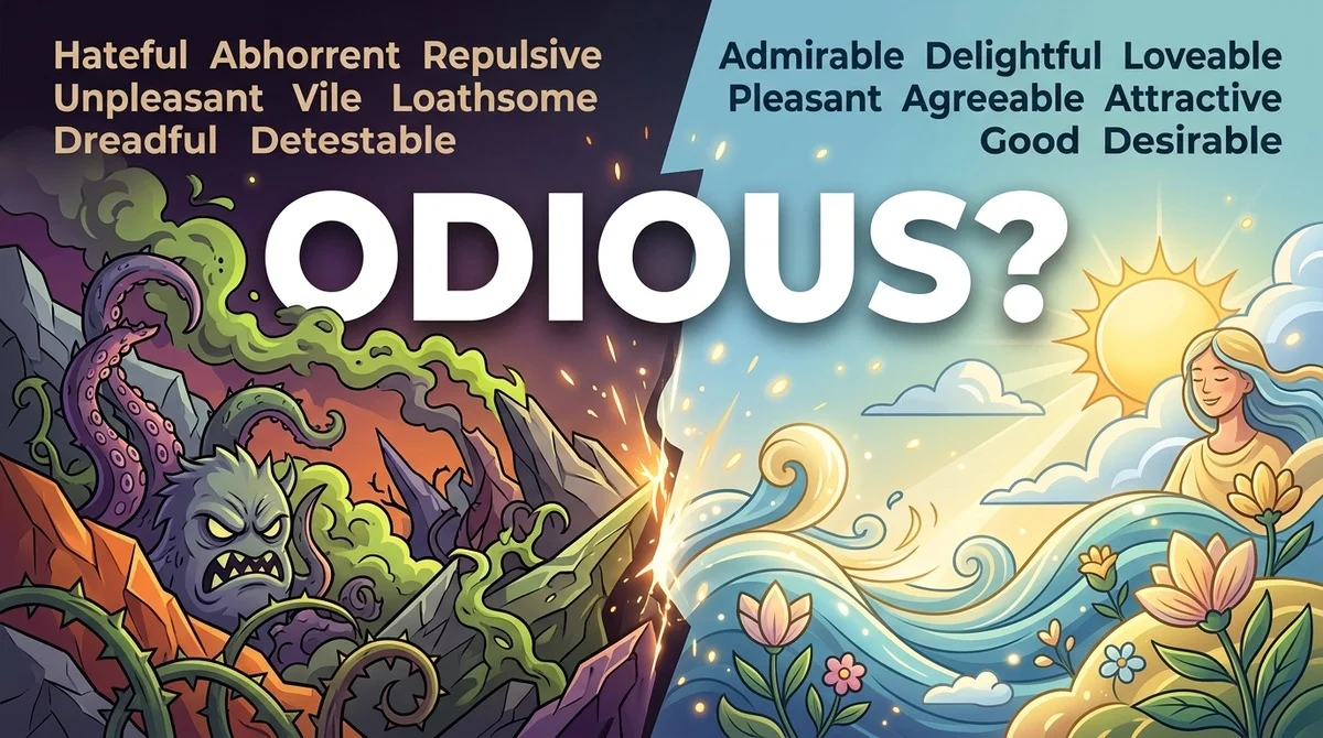 other -terms-for -odious-meaning-synonyms-examples