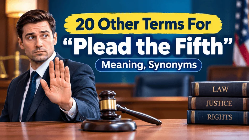 terms-plead-fifth-meaning-synonyms