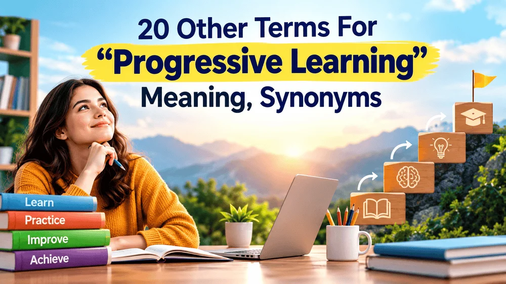 terms-progressive-learning-meaning-synonyms