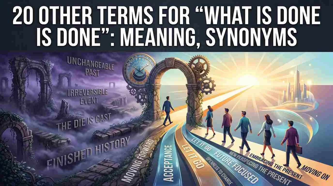 other-terms-for-what-is-done-is-done-meaning-synonyms
