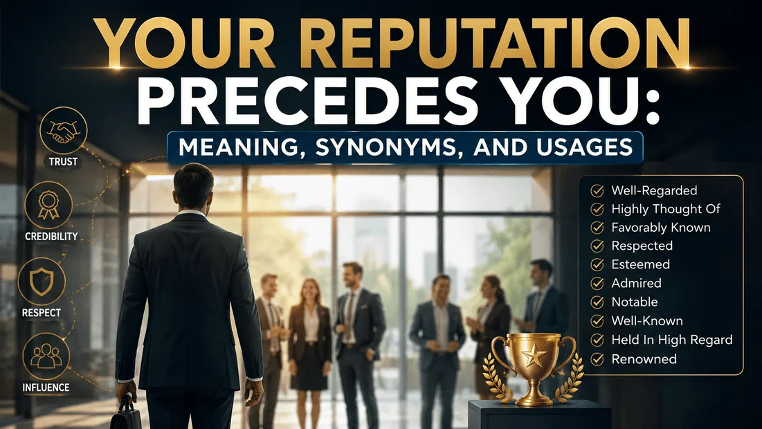 your-reputation-precedes-you-meaning-synonyms-and-usages