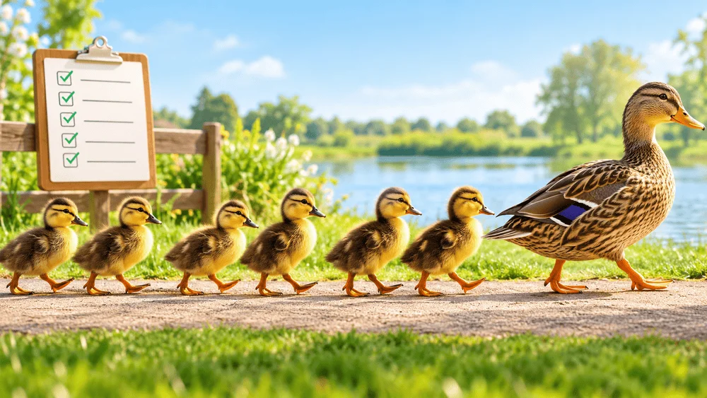 get-ducks-row-meaning-synonyms-usage