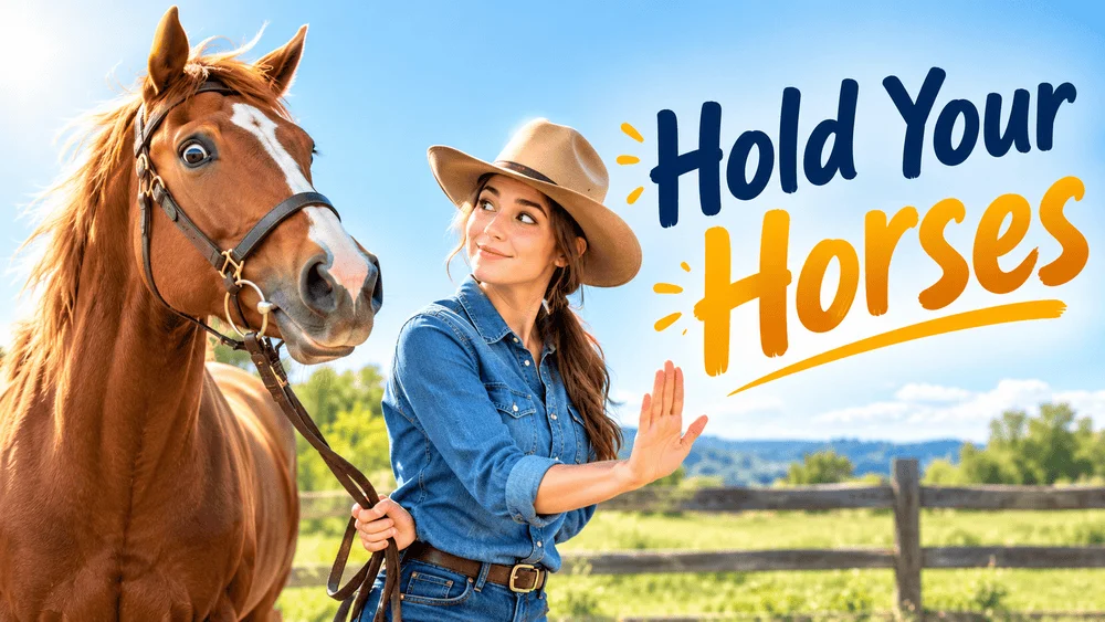 terms-hold-horses-meaning-synonyms