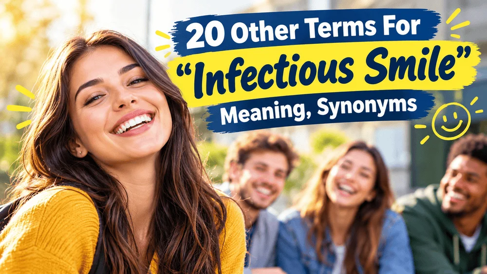 20 Other Terms For “Infectious Smile”: Meaning, Synonyms