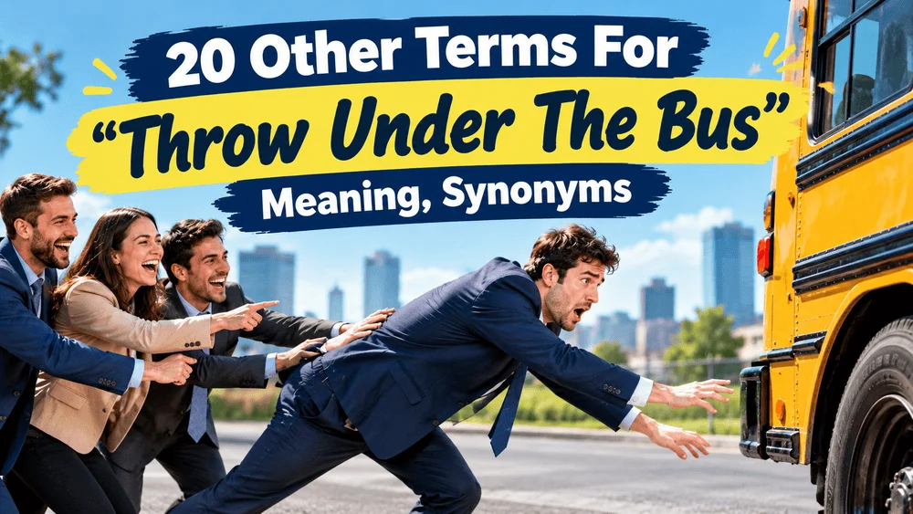 terms-throw-bus-meaning-synonyms